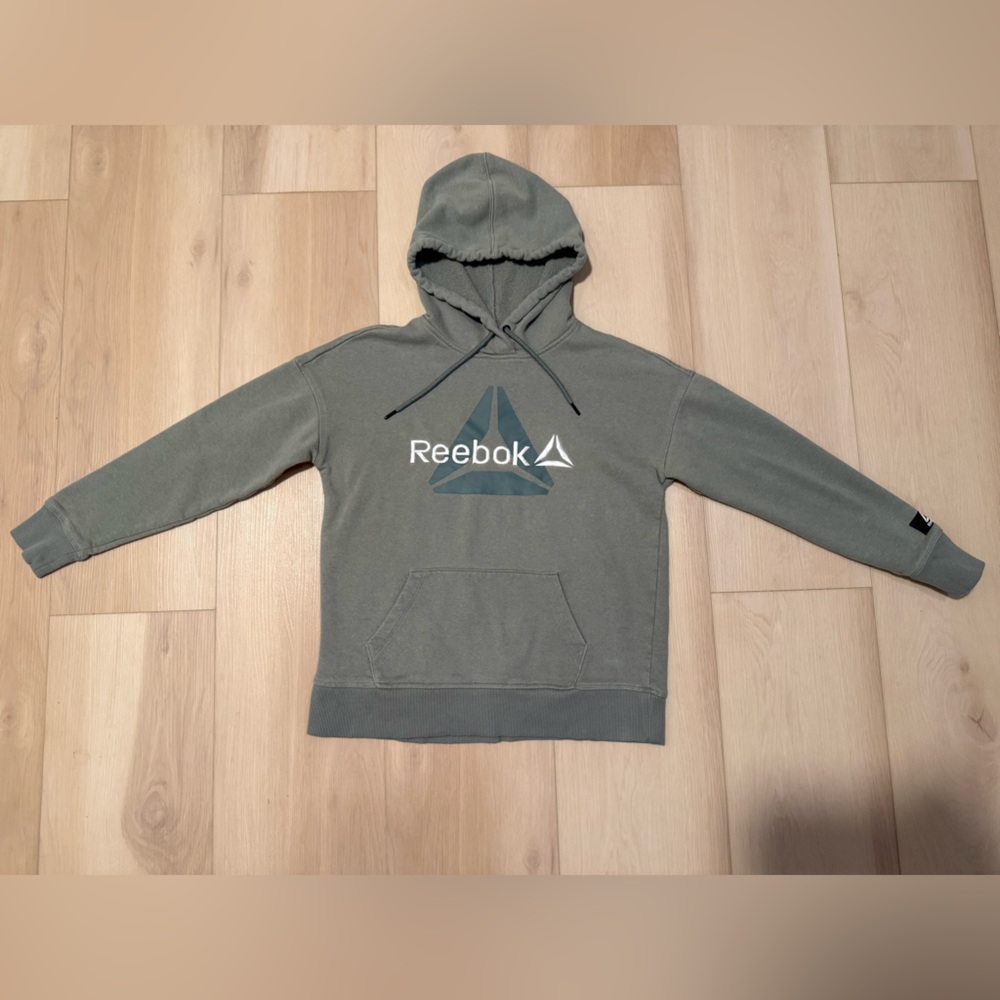 Reebok Olive Youth size XL hoodie